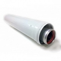 Коаксиальный удлинитель дымохода 2 м 60/100