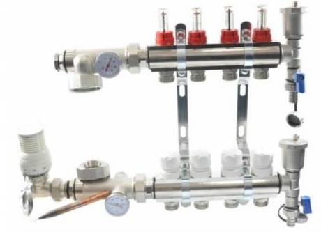 Коллекторы для теплого пола Gross 5 контура