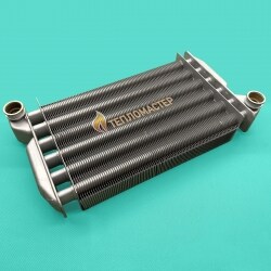 Первинний теплообмінник BAXI Fourtech / теплообмінник BAXI EcoFour / теплообмінник BAXI Eco 4S (дым) / теплообмінник WESTEN Pulsar (5677660)