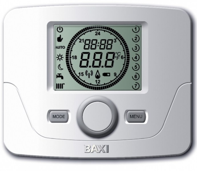 Недельный программатор Baxi 