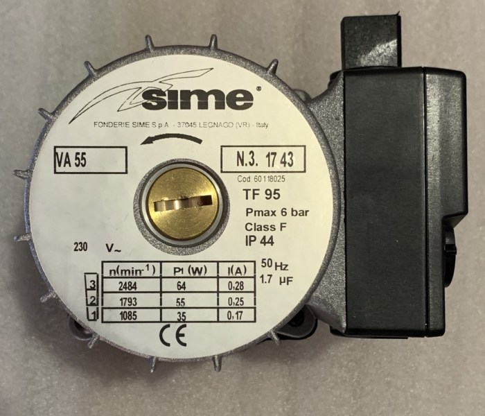 Циркуляционный насос Sime KIT POMPA VA55 5192600