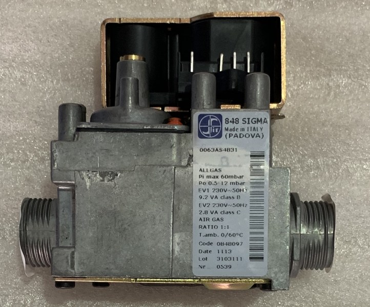Газовый клапан SIT SIGMA 848 