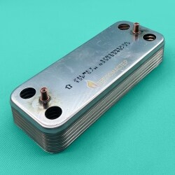 Вторичный теплообменник Nova Florida Pictor Dual LINE / вторичный теплообменник Fondital Tahiti Dual LINE (6SCAMPIA01) ZILMET