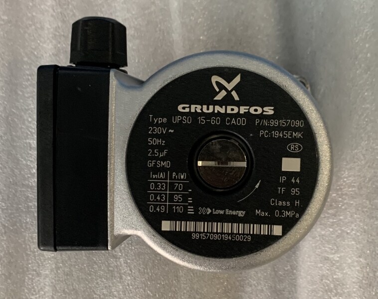 Циркуляционный насос Grundfos UPS0 15-60 110W