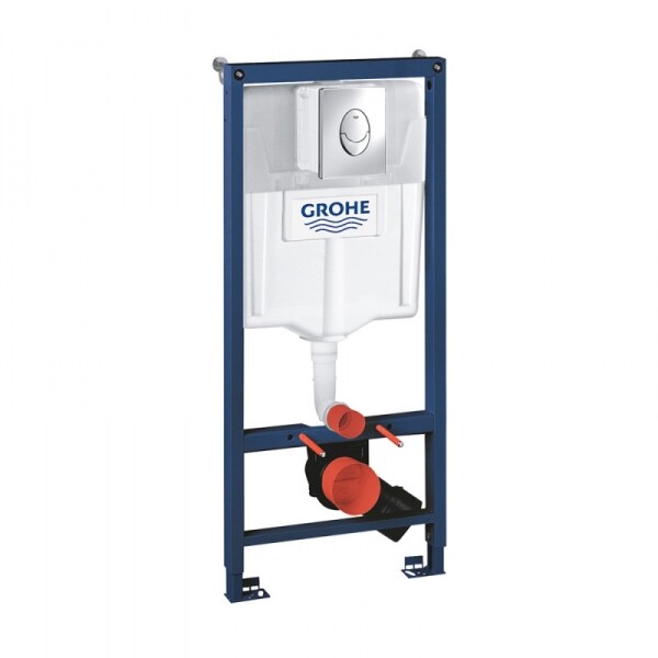 Система інсталяції Grohe Rapid SL комплект 3-в-1 для унітазу (кнопка Skate Air) + 37131000 (38721001)