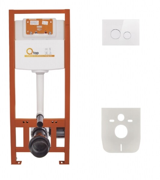 Інсталяція Qtap Nest ST Інсталяція для унітазу 4в1 QT0133M425V1164GW