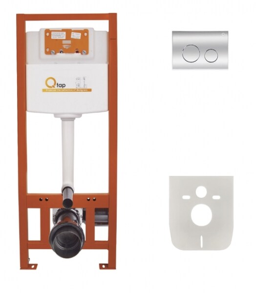 Інсталяція Qtap Nest ST Інсталяція для унітазу 4в1QT0133M425M11112CRM