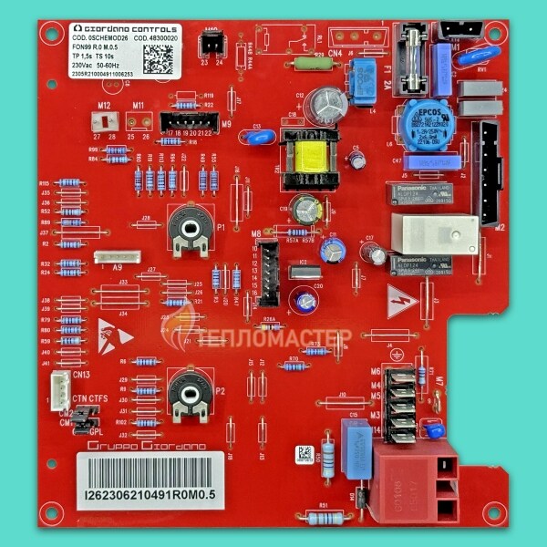 Плата Nova Florida Vela Compact / Плата Fondital Panarea Compact (6SCHEMOD26, 6SCHEMOD11, 6SCHEMOD12)
