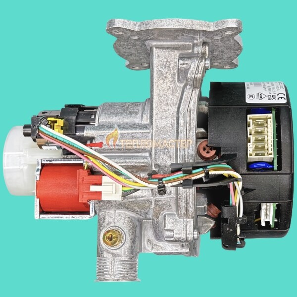 Радіальний вентилятор Viessmann Vitodens 050-W / 100-W / 111-W / 111-F з газовим клапаном iNR77 (7890485, 7898348, 7870539)